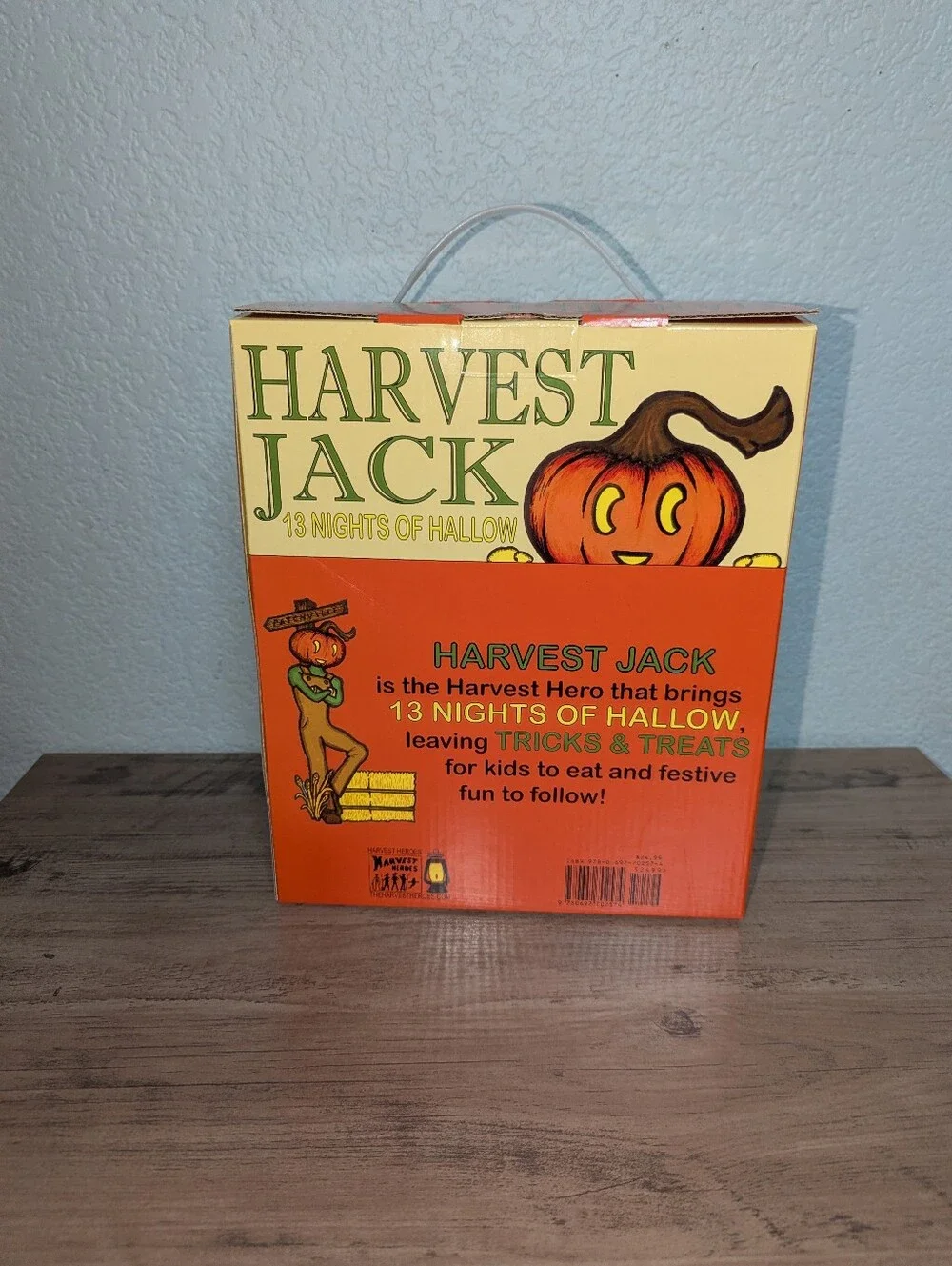RARE New In Box Harvest Jack 13 Nights of Hallow Book & Plush Set